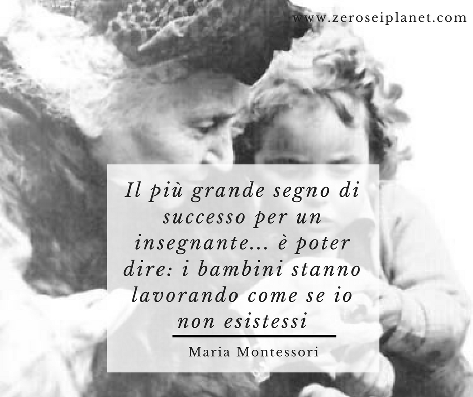 EDUCAZIONE E LIBERTA’: IL METODO MONTESSORI