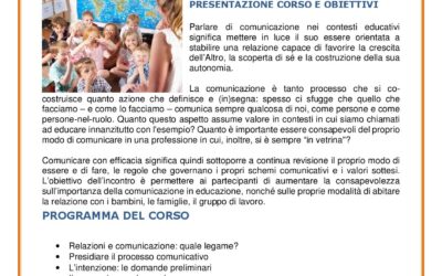 RUOLO E PROFESSIONALITA’ DEL COORDINATORE PEDAGOGICO