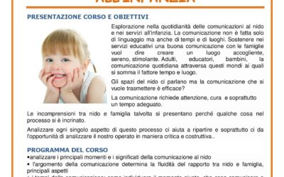 COME, QUANDO, COSA COMUNICARE NEI SERVIZI EDUCATIVI