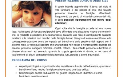 QUANDO LA CRISI FAMILIARE ENTRA AL NIDO